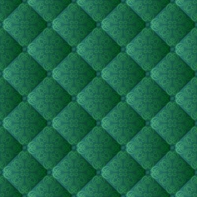 Tapete gesteppte Stoff mit Vintage-Ornamente, nahtlose Muster