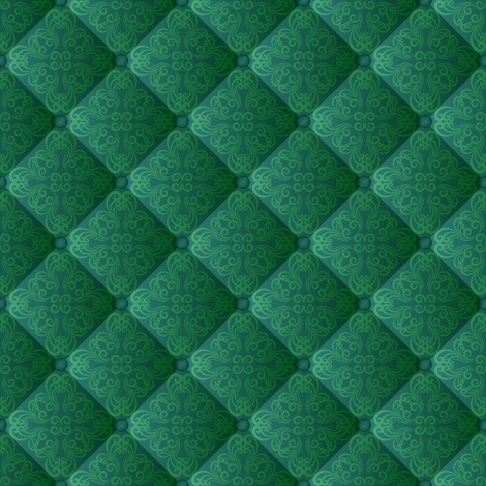 Tapete gesteppte Stoff mit Vintage-Ornamente, nahtlose Muster