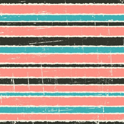Tapete Gestreiftes Motiv auf alt stilisiert