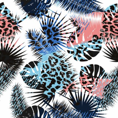 Tapete Getupfte Pflanzen