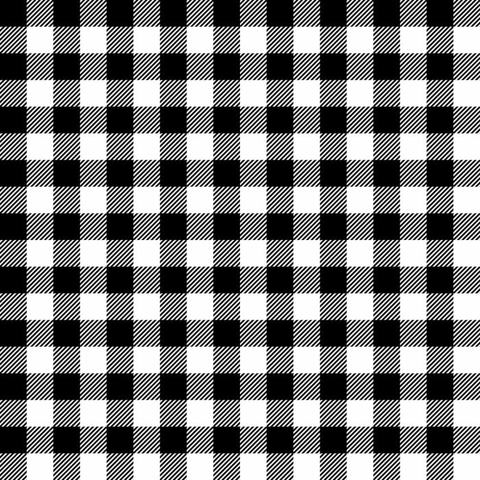 Tapete Gingham nahtlose Plaid Muster