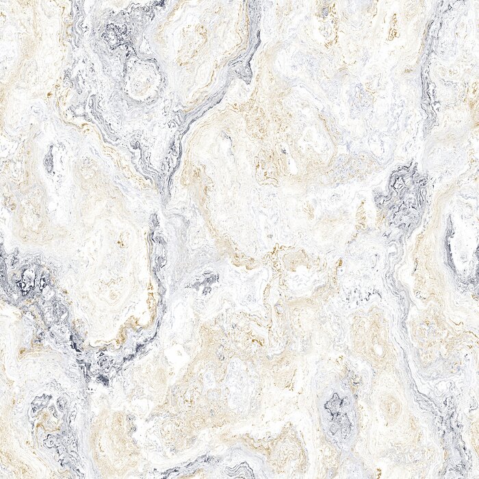 Tapete Graues abstraktes Mosaikmuster