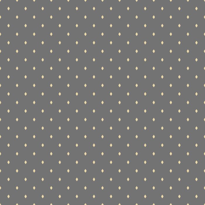 Tapete Graues Motiv mit gelben Formen