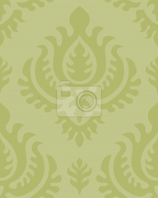 Tapete Grünes Barock