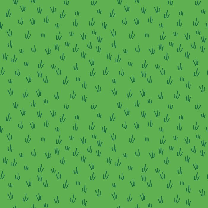 Tapete Grünes Gras auf einem dunkelgrünen Hintergrund