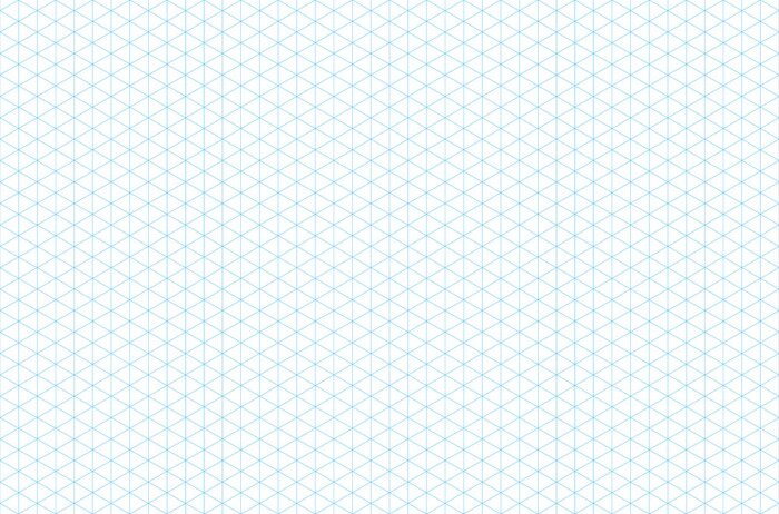 Tapete Hellblaues geometrisches Muster mit Dreiecken