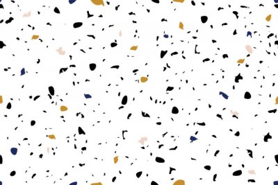 Tapete Helles Terrazzo-Muster