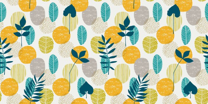 Tapete Herbstliche Abstraktion