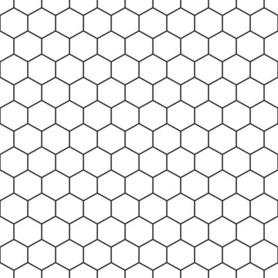 Tapete hexagon seamless pattern background