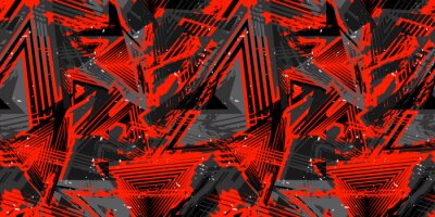 Fototapete Hintergrund mit Elementen im Graffiti-Stil