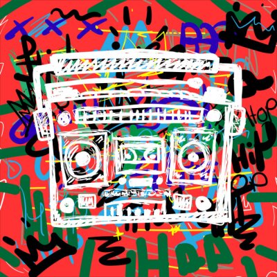 Hip-Hop und Radio-Graffiti