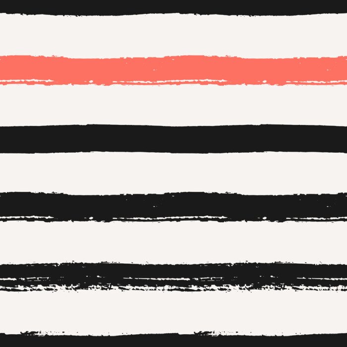 Tapete Horizontale Streifen mit Aquarellfarben gemalt