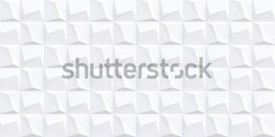 Tapete Illustration. Abstrakter geometrischer Hintergrund des Weiß 3d mit Schatten. Architektonische Struktur von Rechtecken. dreidimensionale geometrische Zusammensetzung von dreidimensionalen Polygonen. 3d