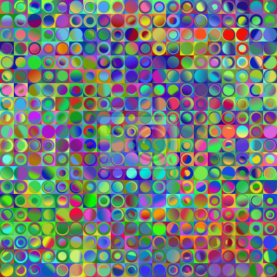 Tapete In farbigem Glas murmeln