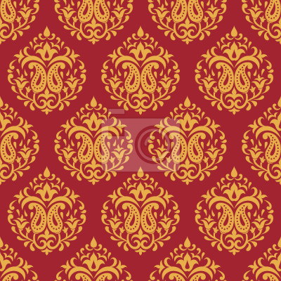 Tapete Indischer Damast