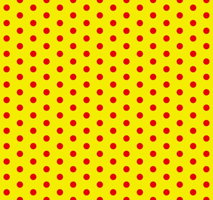 Tapete Inschrift in einer Sprechblase auf rotem Hintergrund