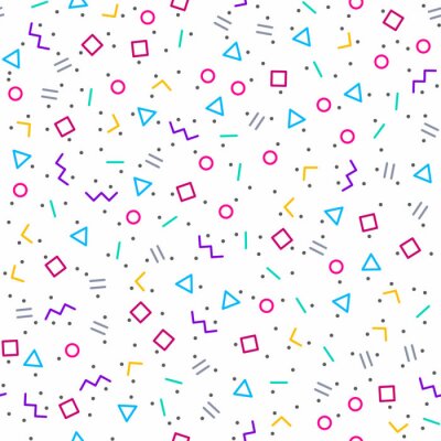 Tapete Jugend-Zickzacke