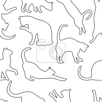 Tapete Katzen spielen