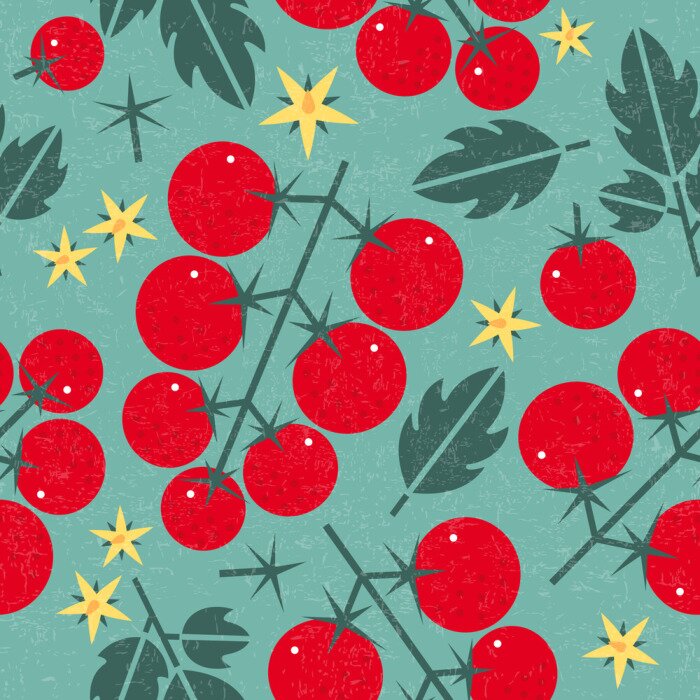 Tapete Kirschtomaten