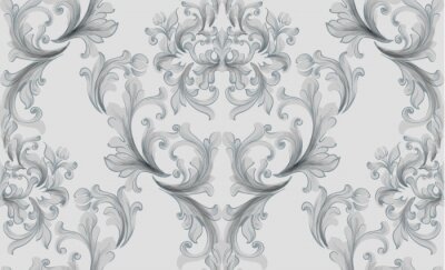 Tapete Klassische Eleganz im Baroque-Stil