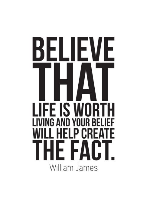 Tapete Klassische Typografie auf hellem Hintergrund