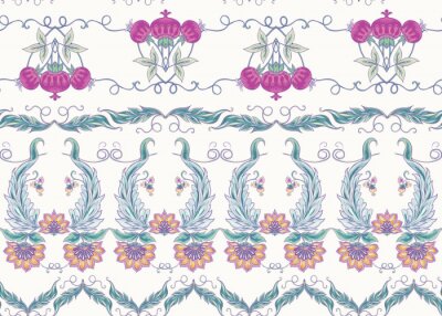 Tapete Klassisches Küchenmuster