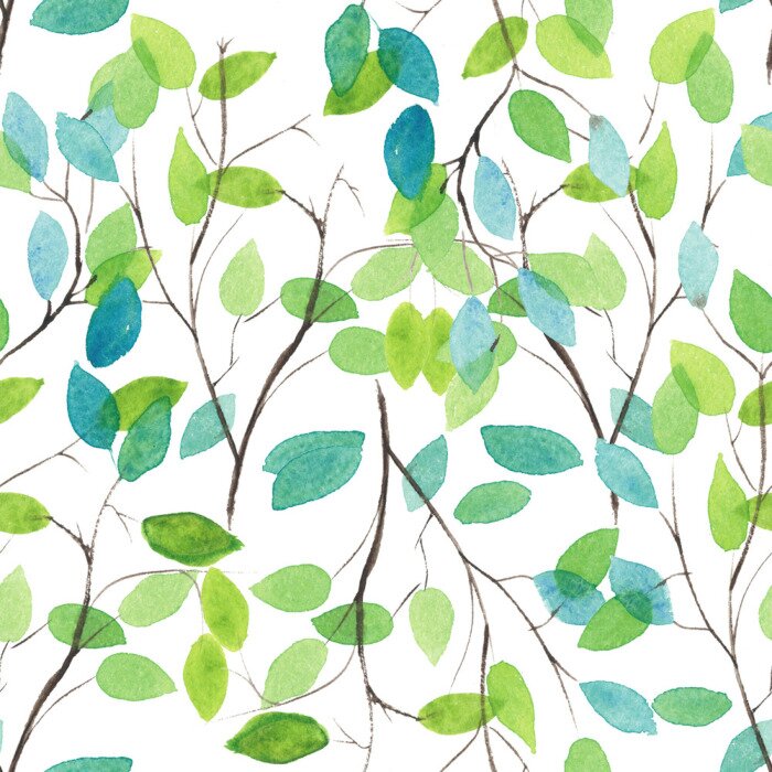 Tapete Kleine Baumzweige