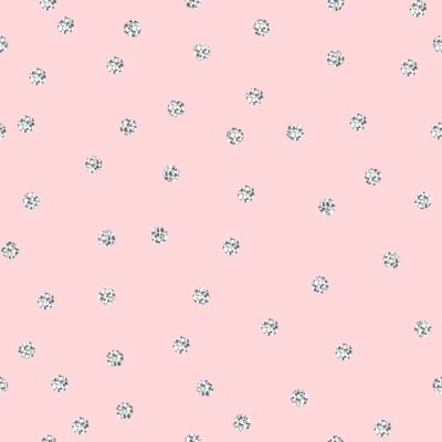 Tapete Kleine Punkte auf einem rosa Hintergrund
