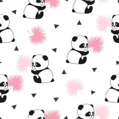 Kleine süße Pandas