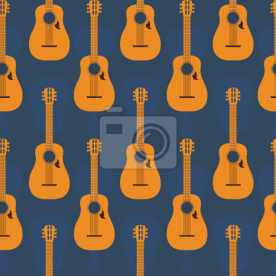 Tapete Kreolische Gitarren