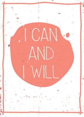 Mädchenhafte Motivationsüberschrift