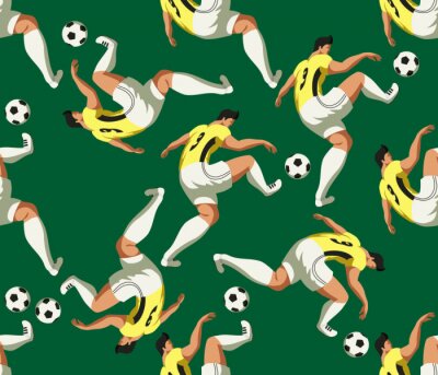 Tapete Märchenhaftes Fußballspiel