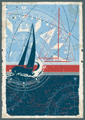 Maritime Illustration Vintage