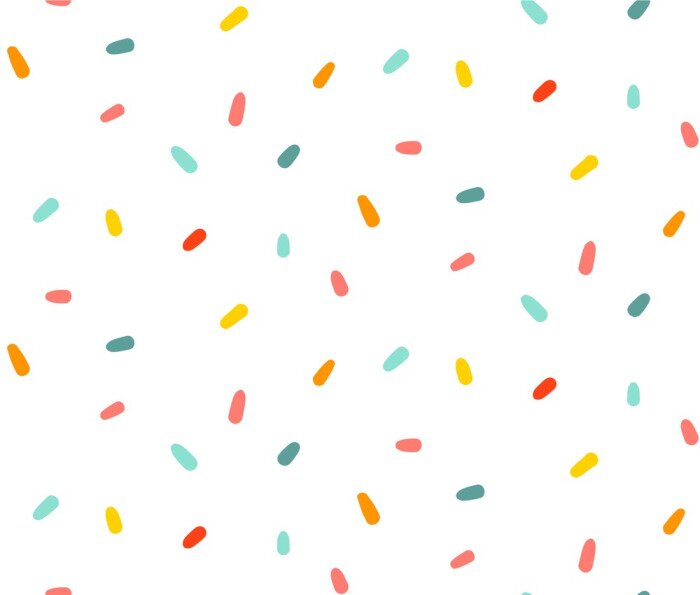 Tapete Memphis farbige Linien