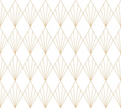 Tapete Minimalistisches Muster mit geometrischen Formen