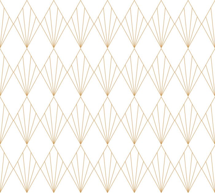 Tapete Minimalistisches Muster mit geometrischen Formen