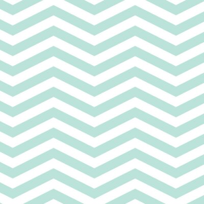 Tapete Minze Chevron nahtlose Muster. EPS-Datei hat globale Farben für einfache Farbänderungen.