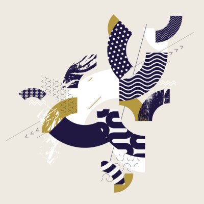 Moderne Jugendabstraktion