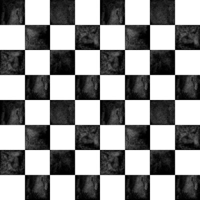 Tapete Modischer karierter Musterhintergrund