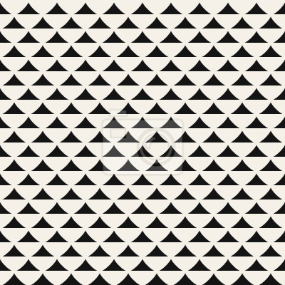 Tapete Monochromes Muster, inspiriert von den Bergen