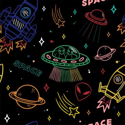 Tapete Muster auf Raumthema