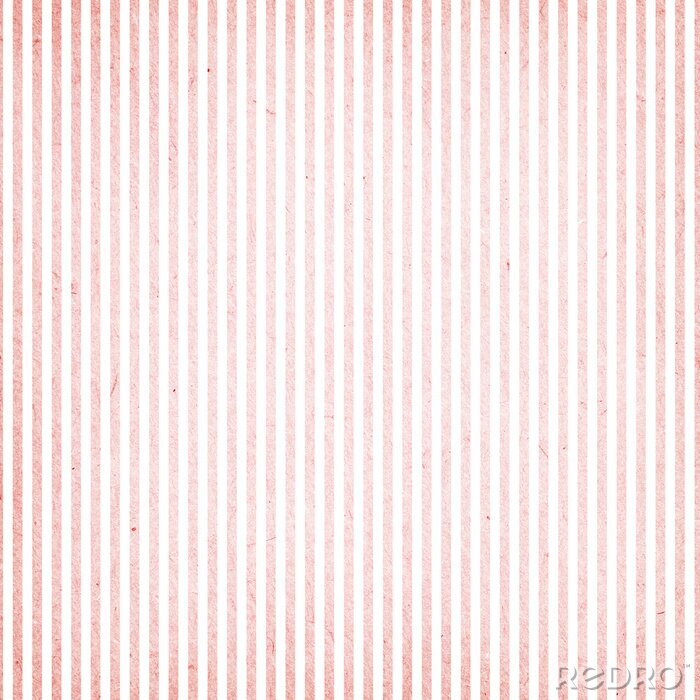 Tapete Muster mit dünnen rosa Streifen auf weißem Hintergrund