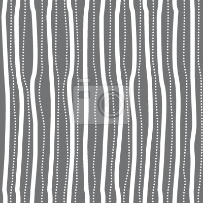 Tapete Muster mit Streifen grau und weiß