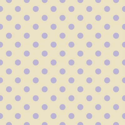 Tapete Muster mit Tupfen in Violett