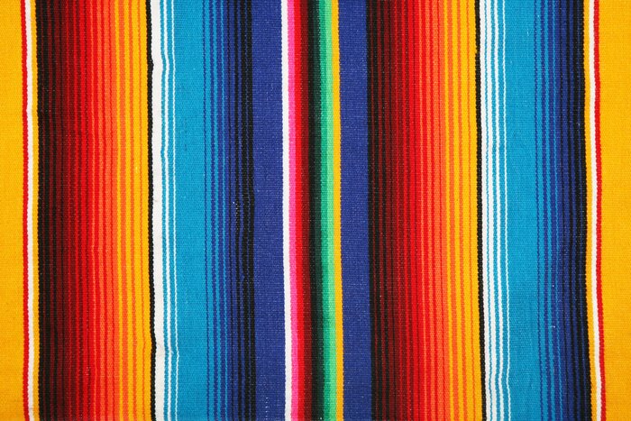 Tapete Muster mit vertikalen Streifen im mexikanischen Stil