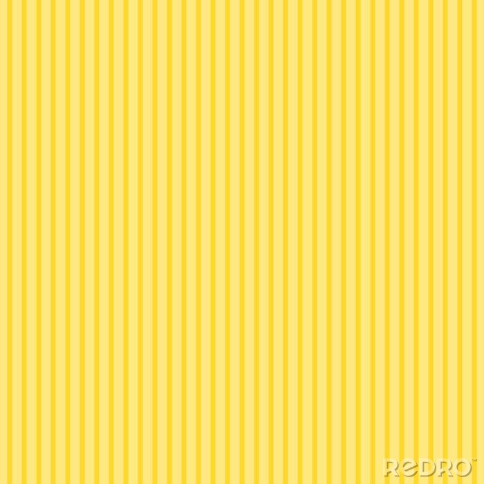 Tapete Muster mit vertikalen Streifen in Gelbtönen