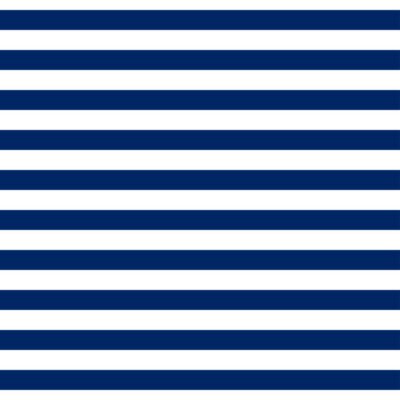 Tapete Muster mit weiß-dunkelblauen horizontalen Streifen