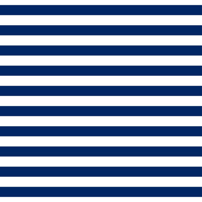 Tapete Muster mit weiß-dunkelblauen horizontalen Streifen