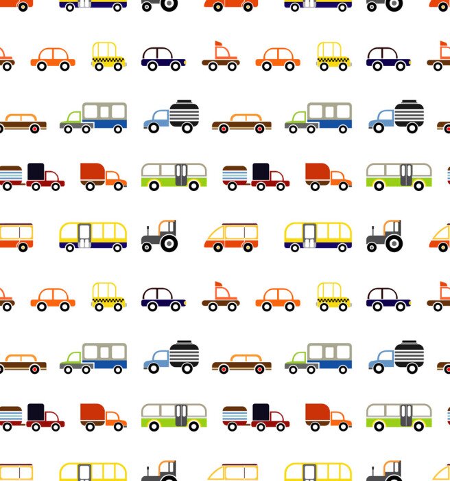 Tapete nahtlose Auto-Muster