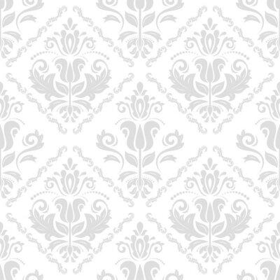 Tapete Nahtlose Damast Vektor Hintergrund